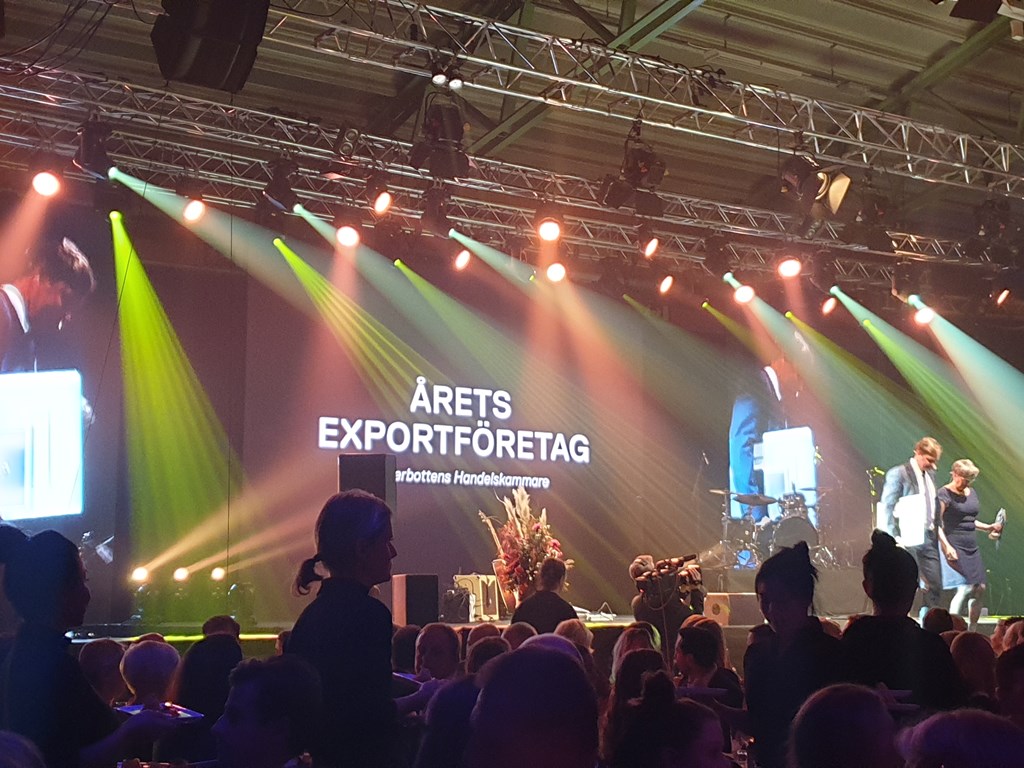 Olofsfors AB receives the prestigious award, Export Company of the Year